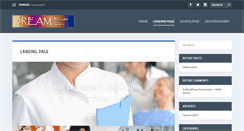 Desktop Screenshot of dreamdentalcare.com